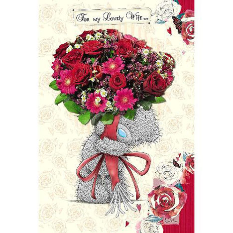 Wife Anniversary Me to You Bear Card £3.59